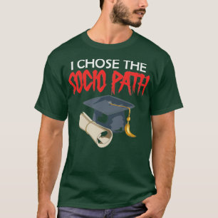 Camiseta Escolhi O Médico De Sociologia Da Dissertação Do C
