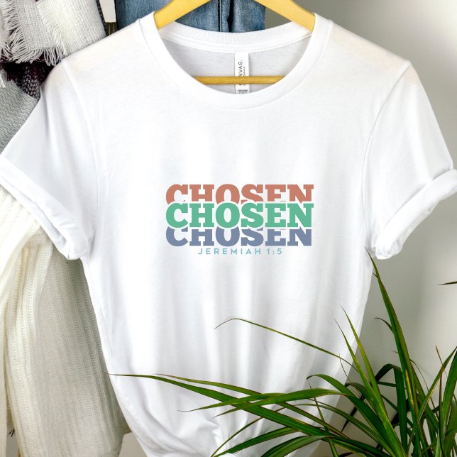Camiseta Escolhido - Jeremiah 1:5 (Criador carregado)