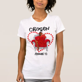 Camiseta Escolhido Jeremiah 1:5 Namorados Galentines Dia De