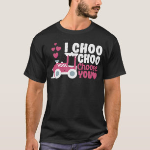 Camiseta Escolho Escolher Você Dia de os namorados Trem Gol