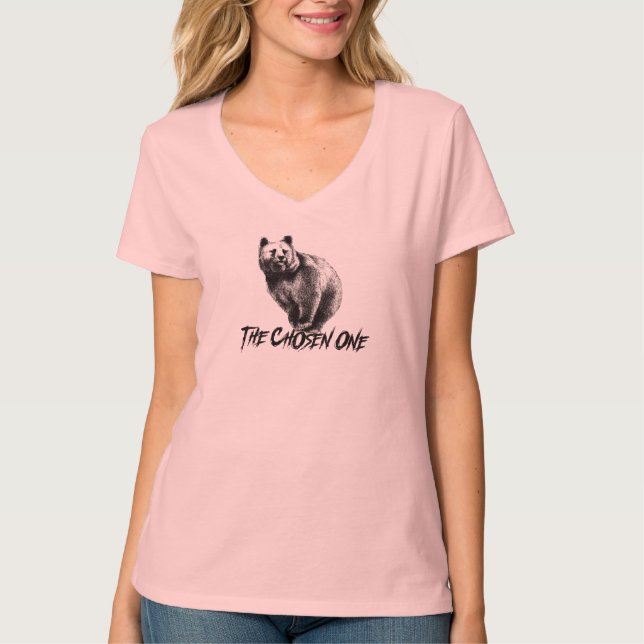 Camiseta Escolho o Urso... (Frente)