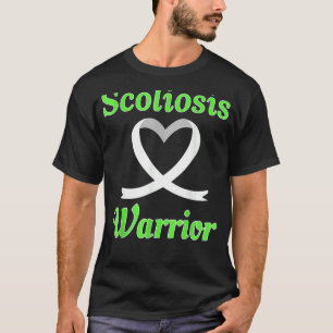 Camiseta Escoliose Guerreira Doença Cardíaca Sensibilização