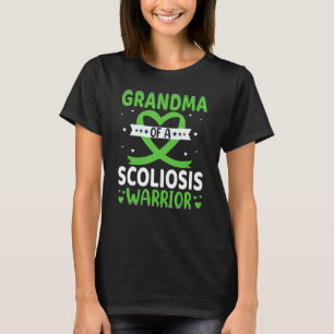 Camiseta Escoliose  Lesão Espinhal Guerreiras Mulheres Vovó