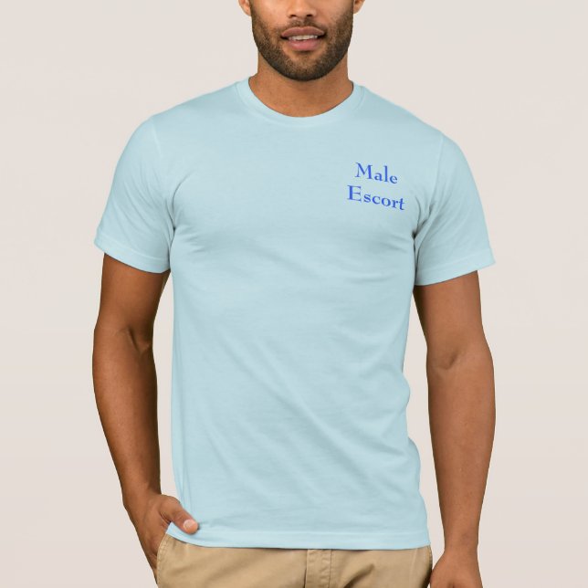Camiseta Escolta masculina (Frente)