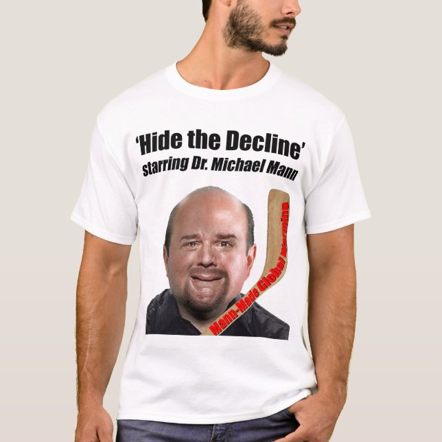 Camiseta Esconda a diminuição (Frente)