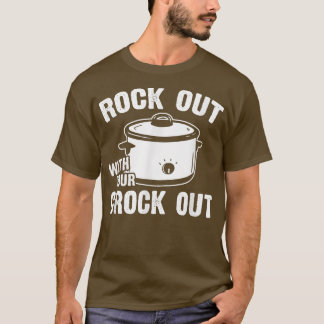 Camiseta Esconda-se com o seu Crock e o seu pote engraçado