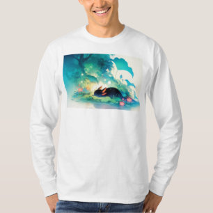 Camiseta Esconderijo da Flor Secreta do Axolote