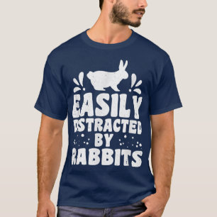 Camiseta Escondida facilmente por coelhos coelhos coelhos c