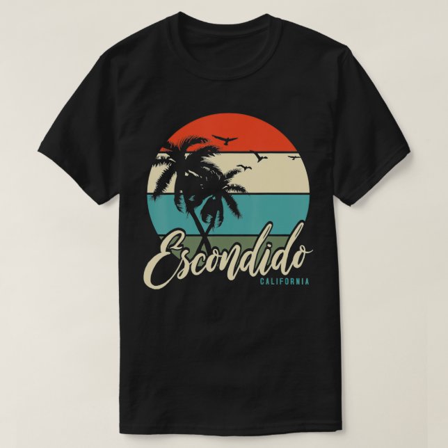 Camiseta Escondido California (Frente do Design)