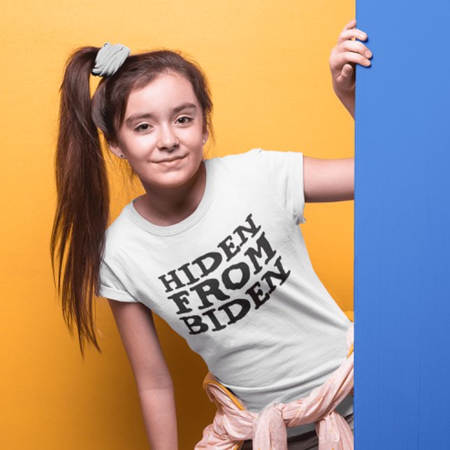 Camiseta ESCONDIDO DE JOE BIDEN GIRLS T-SHIRTS Hoodie (Criador carregado)