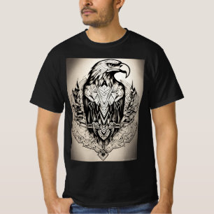 Camiseta Escopa de Arte da Tarte de Águia"