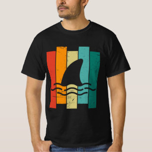 Camiseta Escória De Tubarão De Vintagem Retroativa