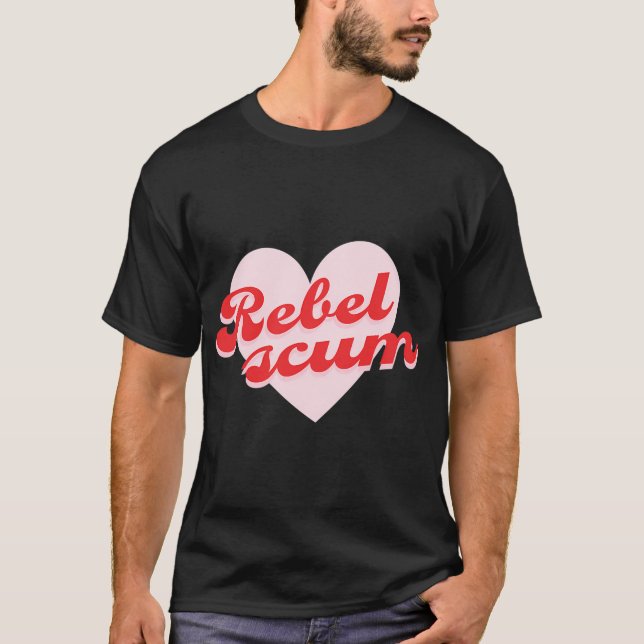 Camiseta Escória Rebelde (Frente)