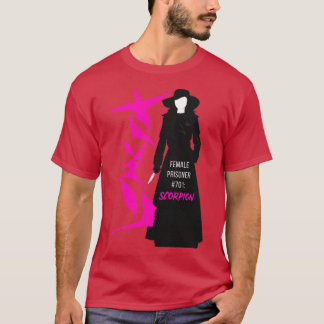 Camiseta Escorpião 701 da Prisioneira Feminina