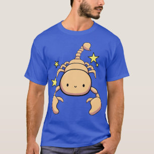 Camiseta Escorpião-Cinto Kawaii Desenho Sinal Zodíaco Escor