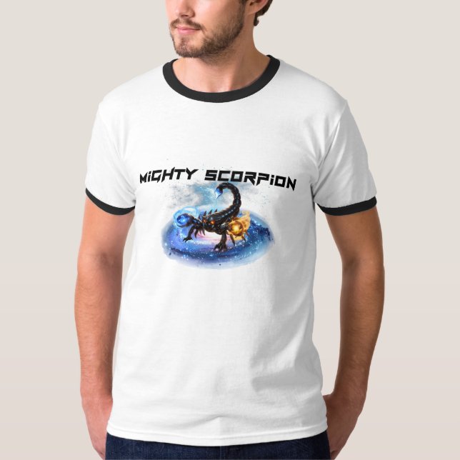 CAMISETA ESCORPIÃO DO ARCANO CÓSMICO (Frente)