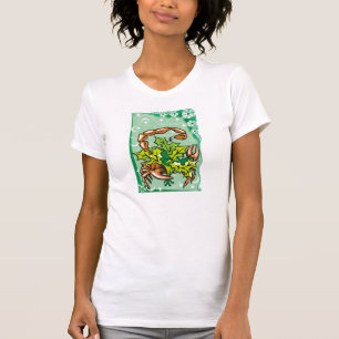 Camiseta Escorpião floral da Escorpião no azevinho