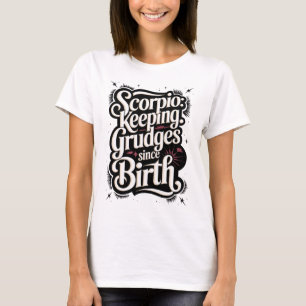 Camiseta Escorpião: Mantendo Cortes Desde A Citação Engraça