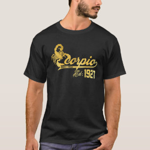 Camiseta Escorpião O Escorpião Zodiac Espetacular 1927 Outu