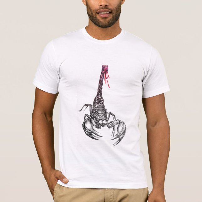 Camiseta Escorpião sangrento (Frente)
