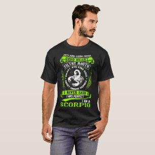 Camiseta Escorpião sujo de inquietação da boca Im do ami