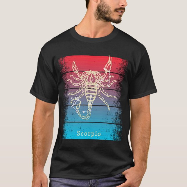 Camiseta Escorpião Sunset Zodiac (Frente)