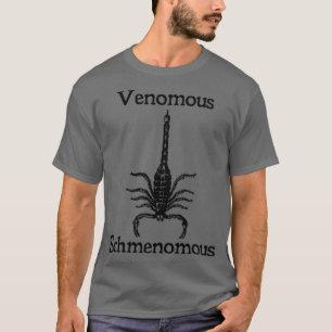 Camiseta Escorpião Venenoso Engraçado