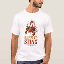 Camiseta Escorpião Zodíaco – Nascido para Picar |