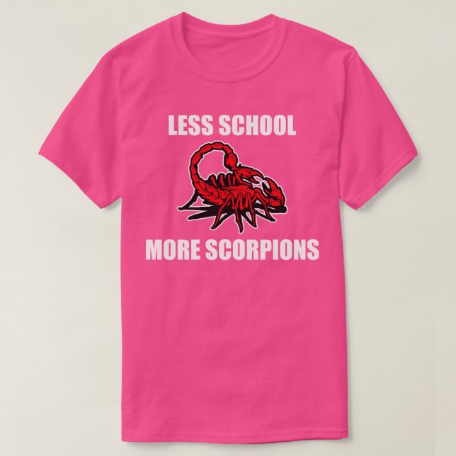 Camiseta Escorpiões (Frente do Design)
