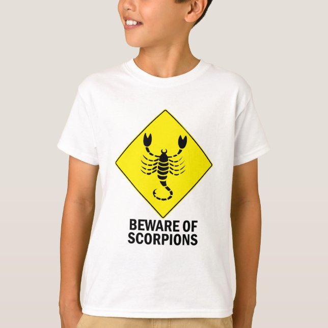 Camiseta Escorpiões (Frente)
