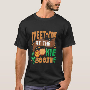 Camiseta Escoteira Para Vendedora de Biscoitos da Meninas E