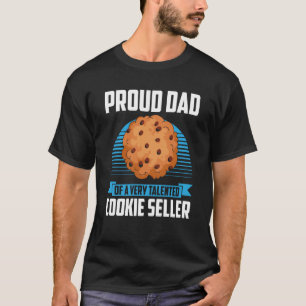Camiseta Escoteiro de Biscoito Para Vendedor de Biscoito Co