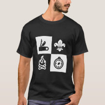 Escoteiro do Fleur de lis Scouting Camfire