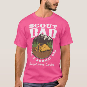 Camiseta Escoteiro do Pai Escoteiro Scouting Líder de Escot