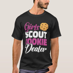 Camiseta Escoteiro Para Meninas Cookie Dealer Assar Bakery 