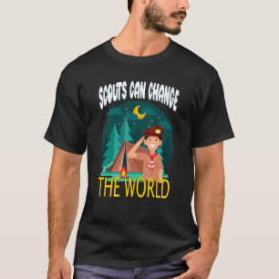 Camiseta Escoteiros Podem Mudar O Mundo 1