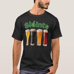 Camiseta Escravo Dia de São Patrício Engraçado Beer Drinker