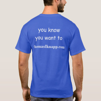 Camiseta Escreva em Thomas L. Knapp para Presidente T-Shirt