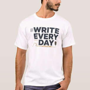 Camiseta Escreva Todos os Dias – Escritor Motivacional & Ca