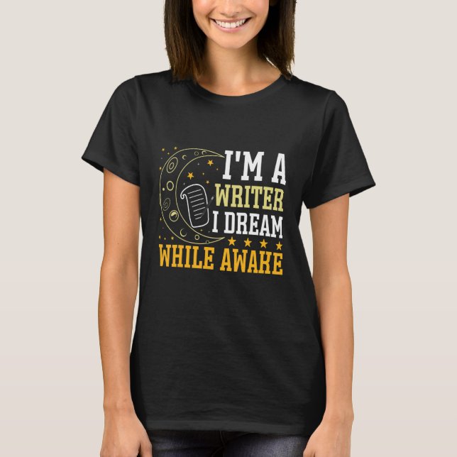 Camiseta Escrevendo Para Autores E Escritores (Frente)