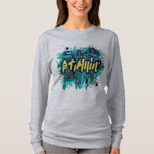 Camiseta Escribble cibernético