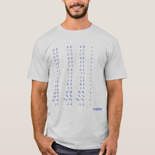 Camiseta Escrita de Inuktitut