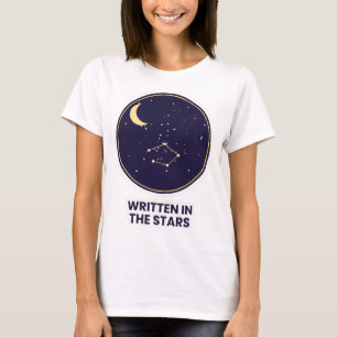 Camiseta Escrito nas Estrelas Celestiais