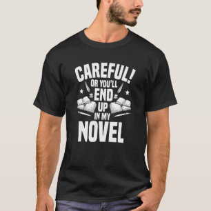 Camiseta Escritor Acabou Em Meu Autor De Livros De Escreven