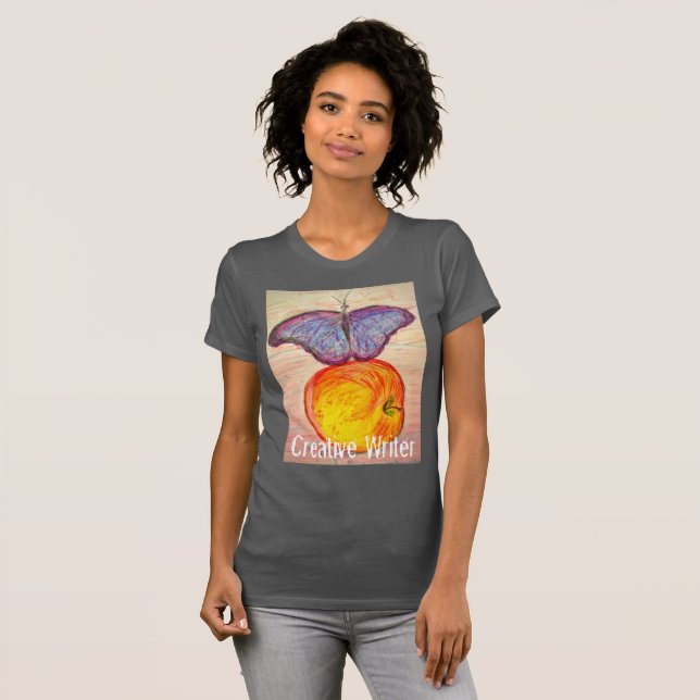 Camiseta Escritor criativo (Frente Completa)