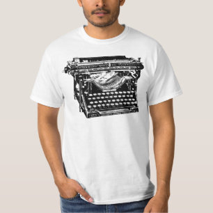 Camiseta Escritor da máquina de escrever do Underwood