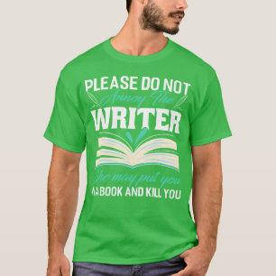 Camiseta Escritor de Livro Au Literatura Minhoca de Livro E
