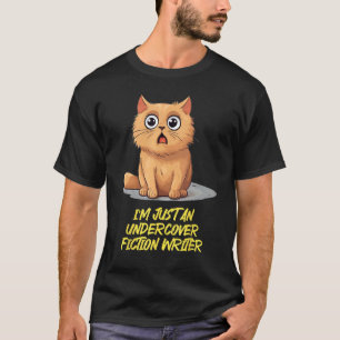 Camiseta Escritor de Mentiras Brancas Disfarçado para Fanta