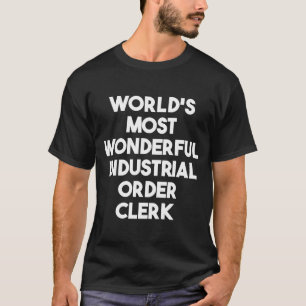 Camiseta Escritor de Ordem Industrial mais maravilhoso do m