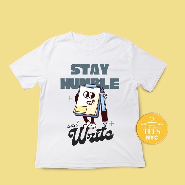 Camiseta Escritor de presentes T-shirt Inspire Quote Unisex (Criador carregado)